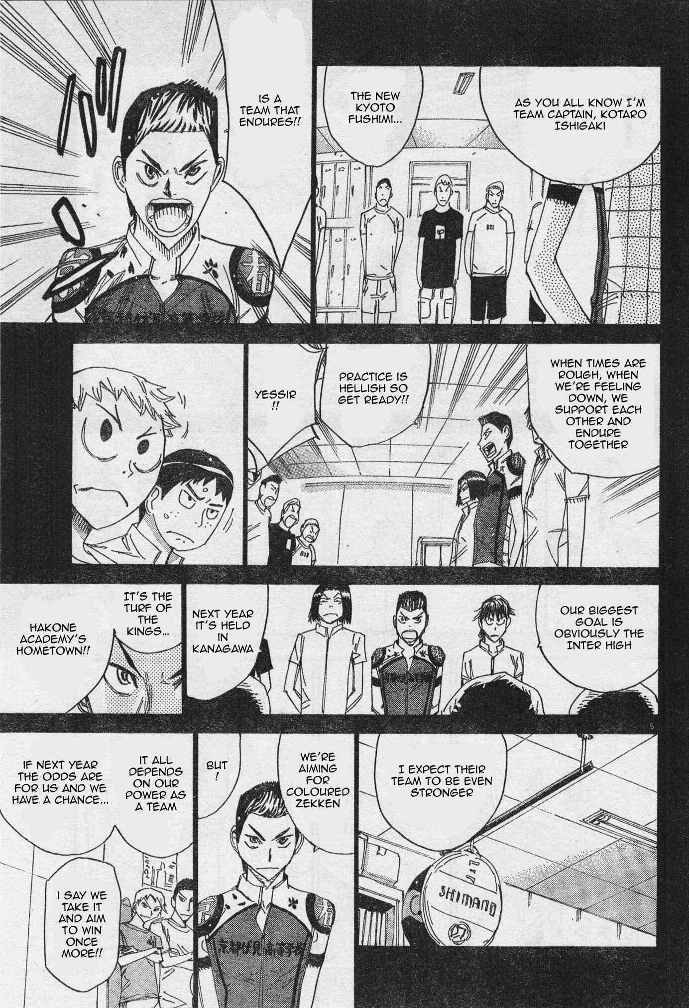 Page 4 Chapter 39 Yowamushi Pedal - Spare Bike