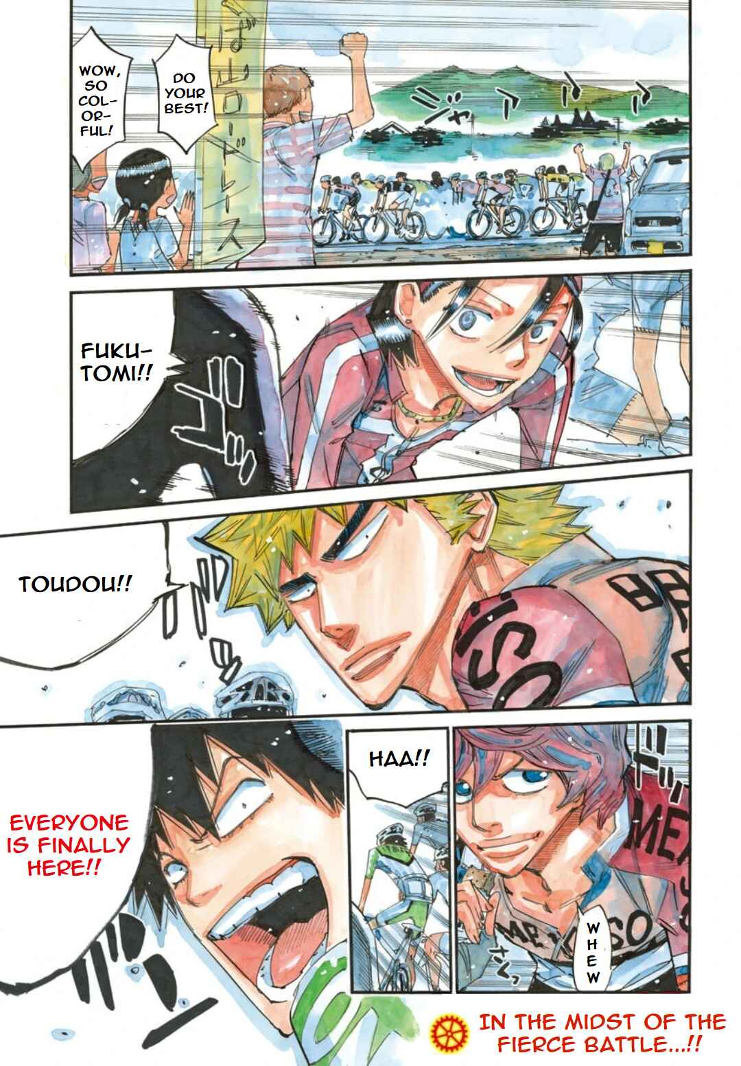 Page 2 Chapter 113 Yowamushi Pedal - Spare Bike