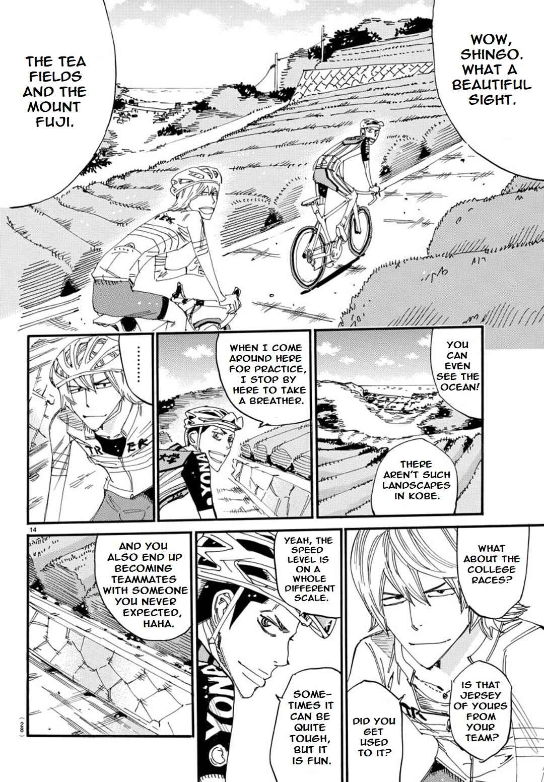Page 16 Chapter 119 Yowamushi Pedal - Spare Bike