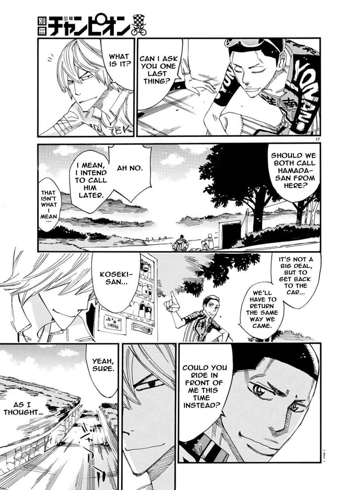Page 19 Chapter 119 Yowamushi Pedal - Spare Bike