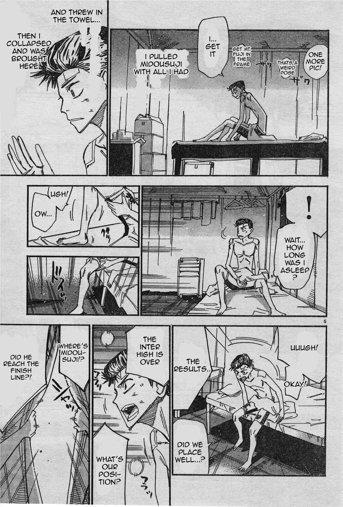Page 5 Chapter 32 Yowamushi Pedal - Spare Bike