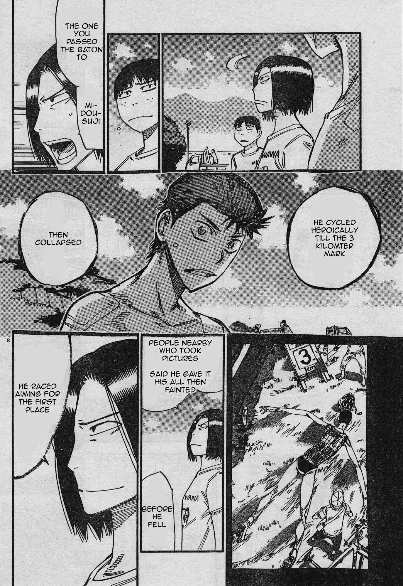 Page 8 Chapter 32 Yowamushi Pedal - Spare Bike