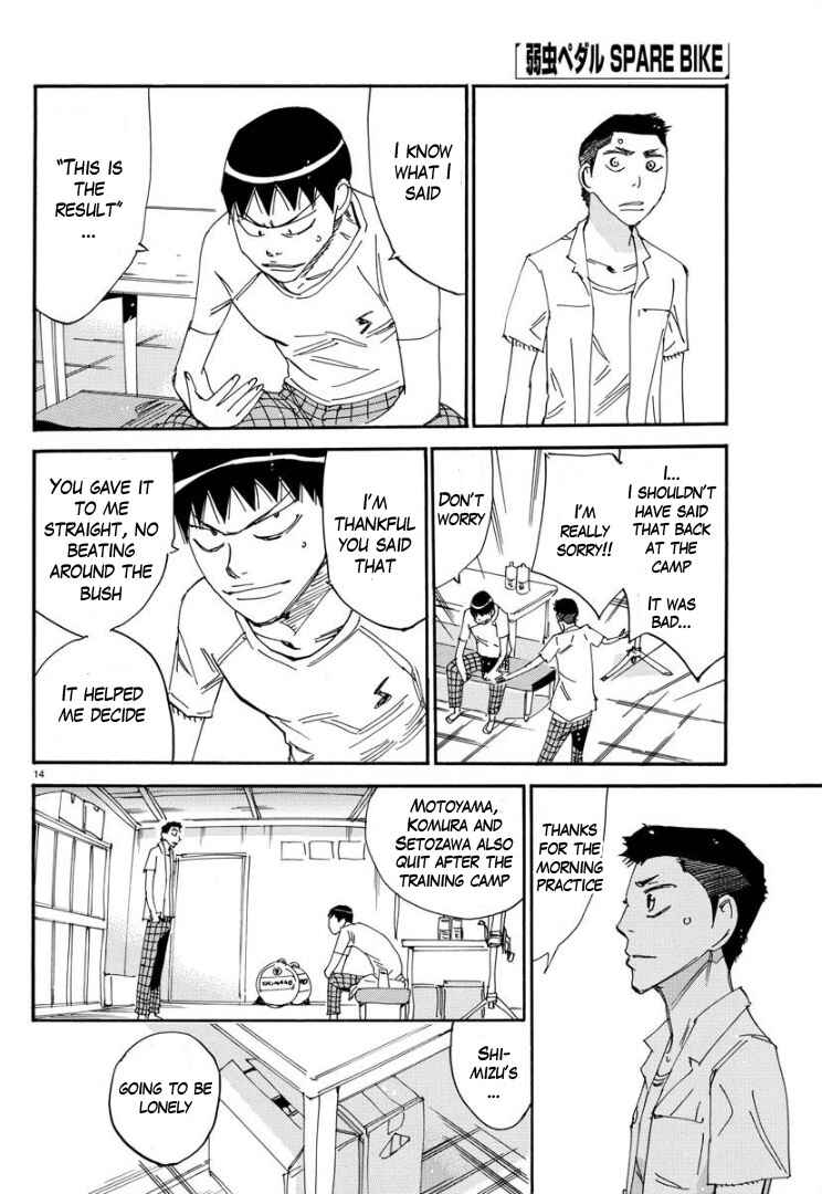 Page 15 Chapter 62 Yowamushi Pedal - Spare Bike