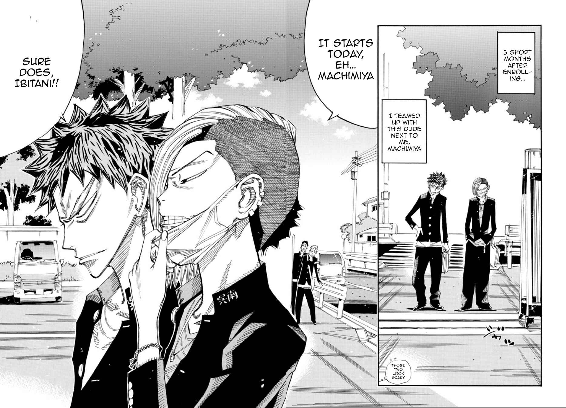 Page 4 Chapter 50 Yowamushi Pedal - Spare Bike