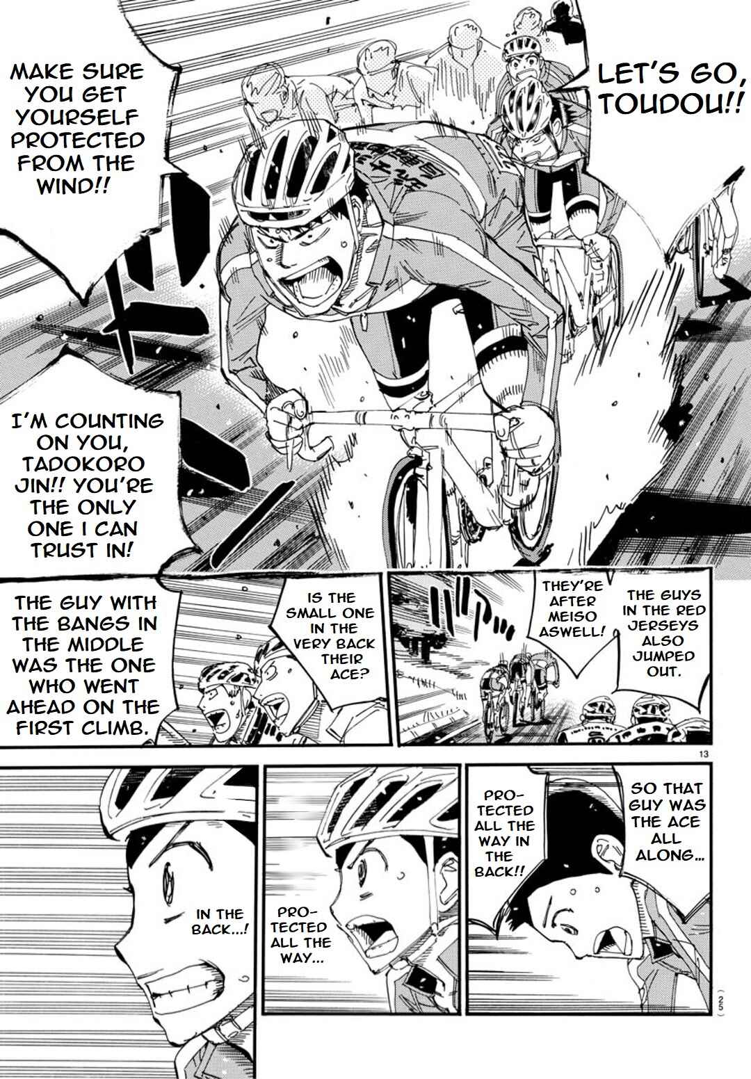 Page 13 Chapter 116 Yowamushi Pedal - Spare Bike