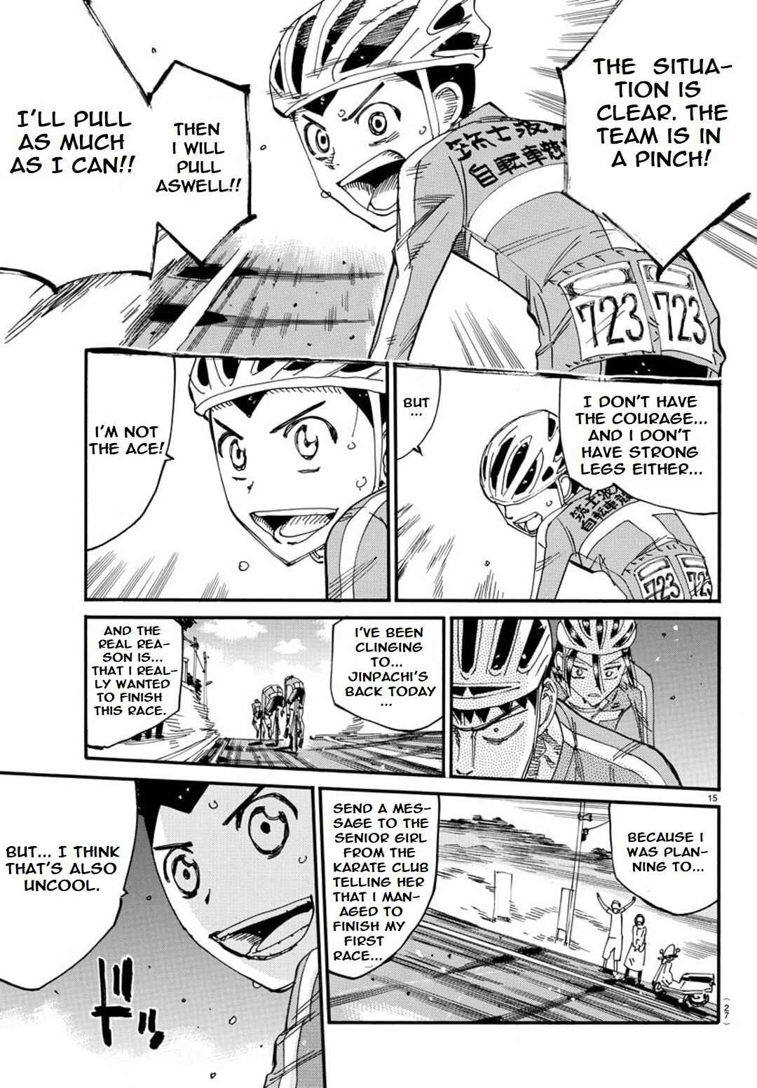 Page 15 Chapter 116 Yowamushi Pedal - Spare Bike
