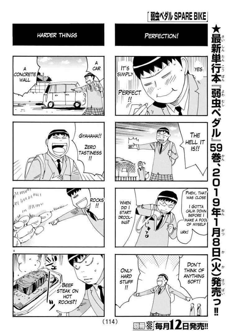 Page 4 Chapter 66 Yowamushi Pedal - Spare Bike