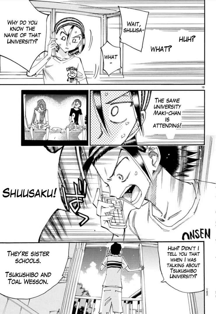 Page 20 Chapter 84 Yowamushi Pedal - Spare Bike