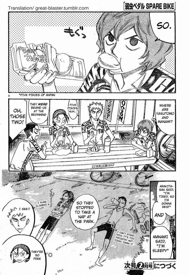Page 5 Chapter 16 Yowamushi Pedal - Spare Bike