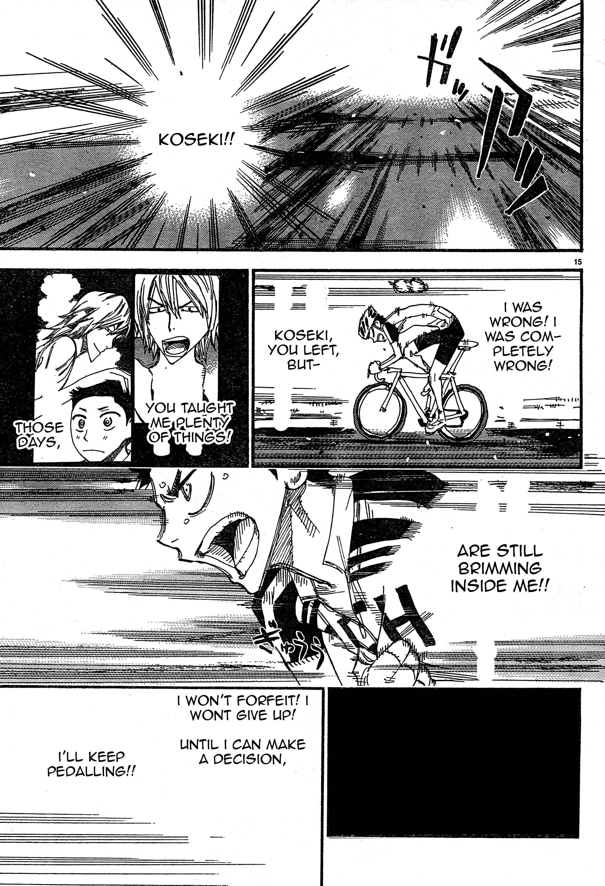 Page 17 Chapter 28 Yowamushi Pedal - Spare Bike
