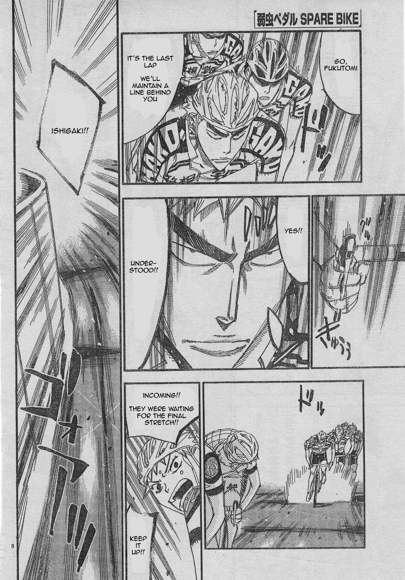 Page 11 Chapter 38 Yowamushi Pedal - Spare Bike
