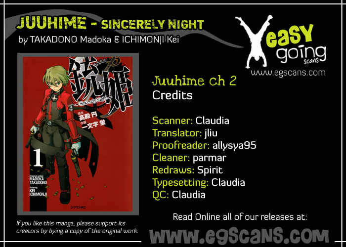 Page 1 Chapter 2 Juuhime - Sincerely Night