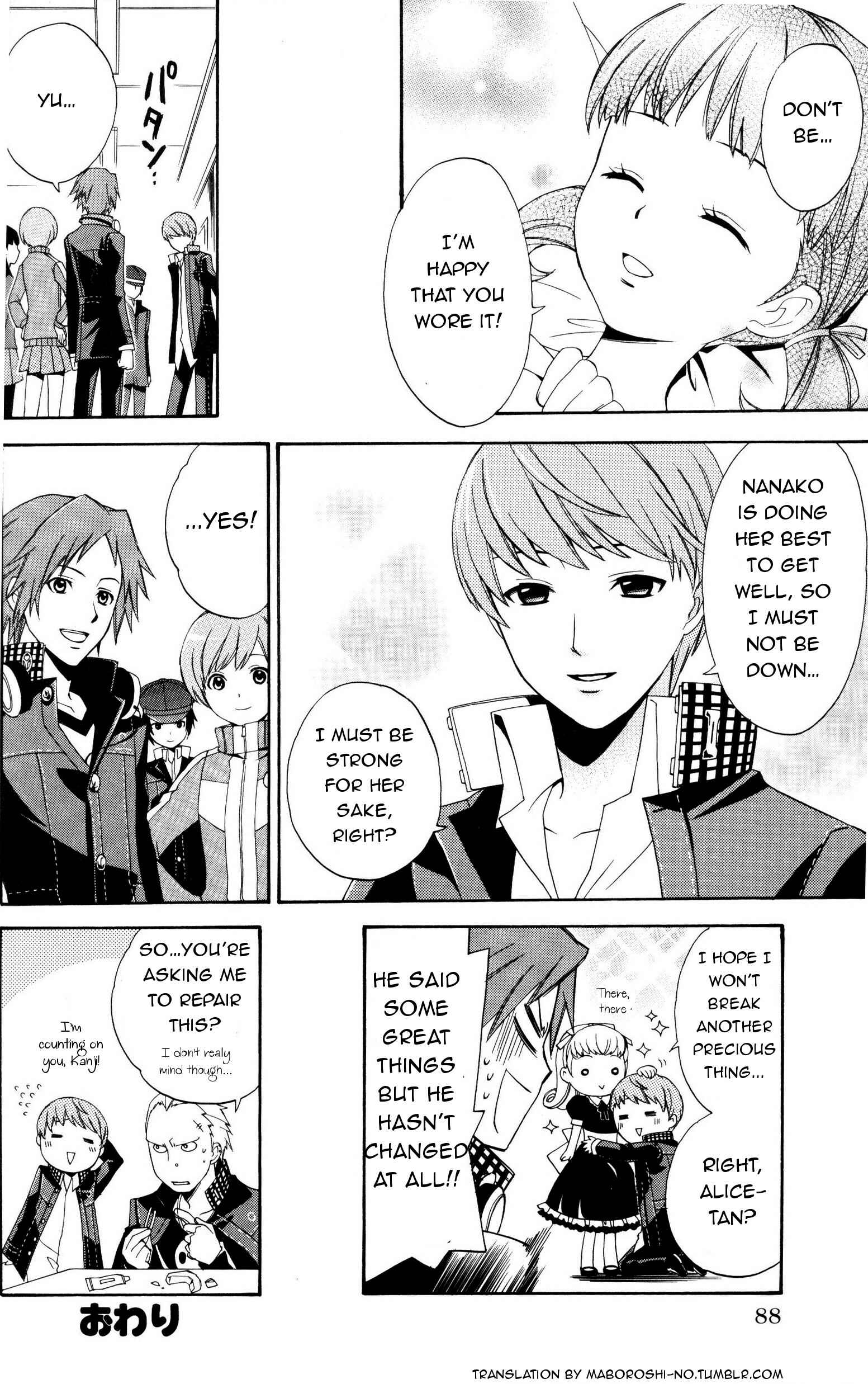Page 8 Chapter 8 Persona 4 Comic Anthology