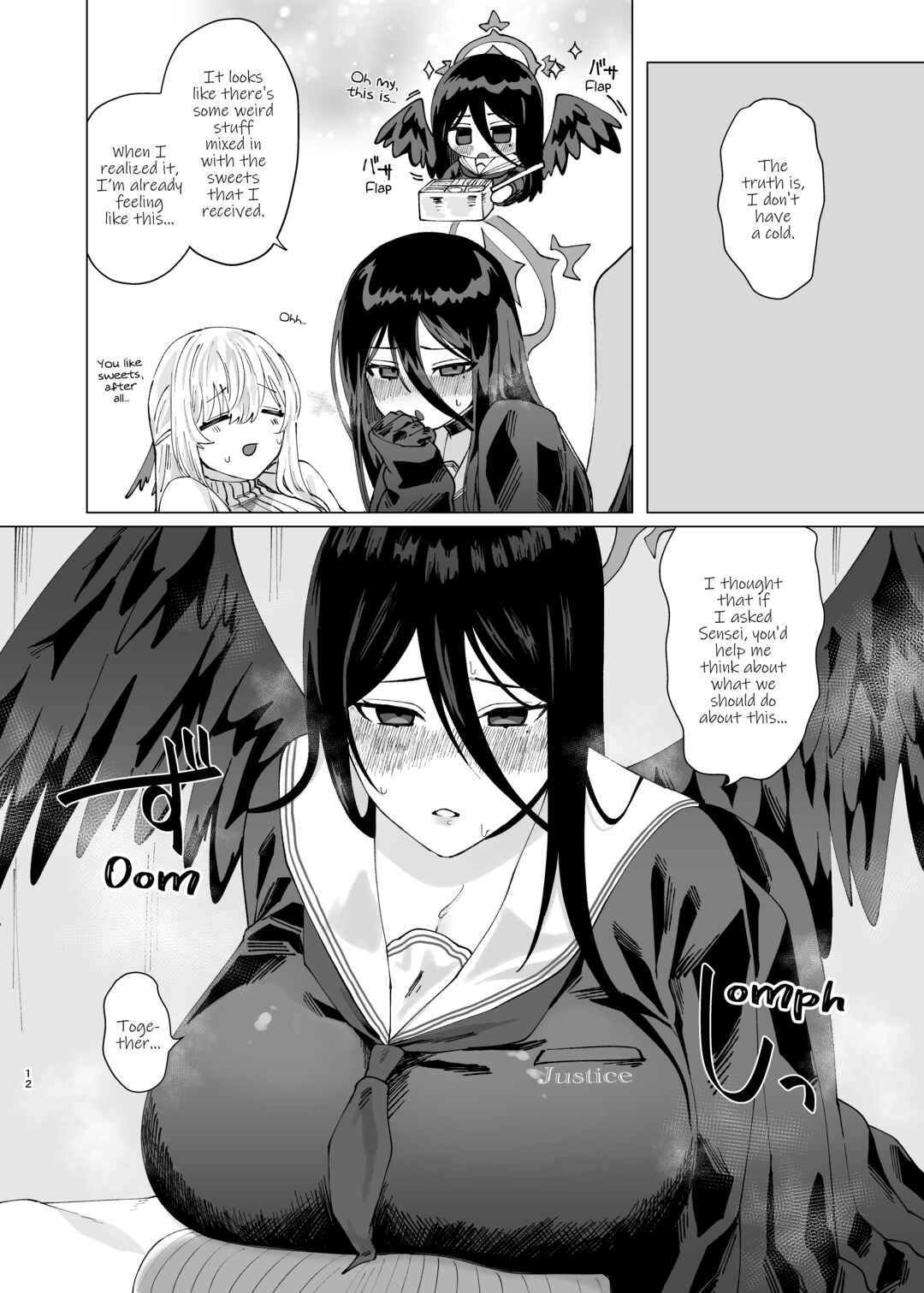 Page 12 Chapter Unknown_3fdb Blue Archive - Tandeki Meruto (Doujinshi)