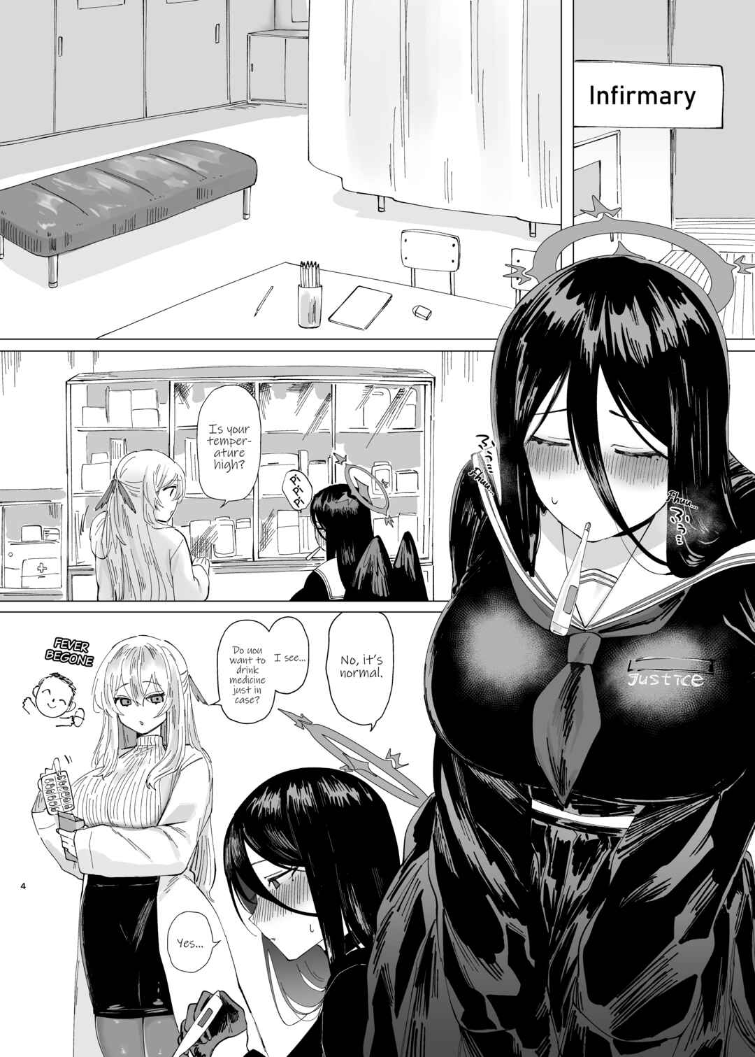 Page 4 Chapter Unknown_3fdb Blue Archive - Tandeki Meruto (Doujinshi)