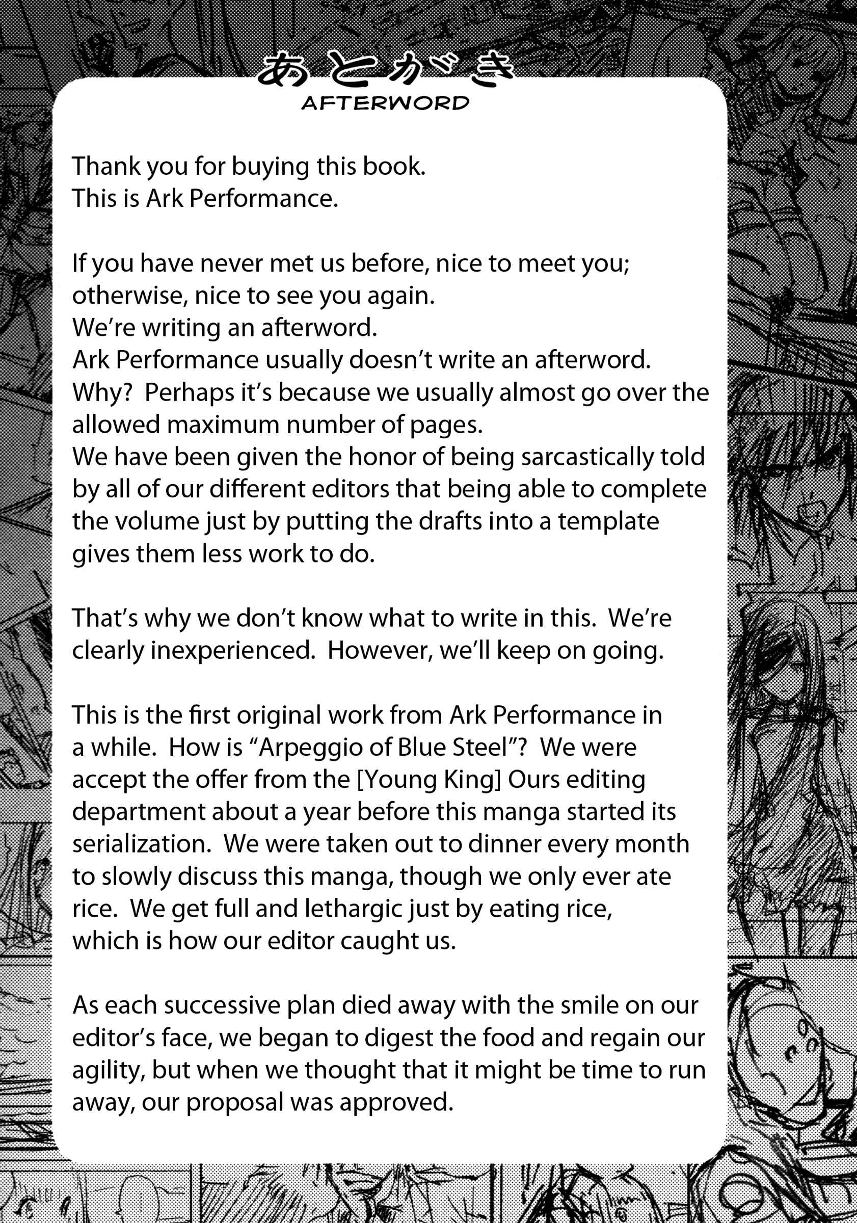 Page 36 Chapter 5 Arpeggio of Blue Steel