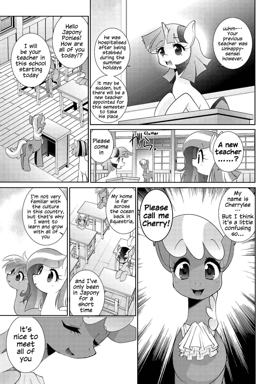 Page 10 Chapter 2 My Little Pony - PaPiPuPe Poniko! (Doujinshi)