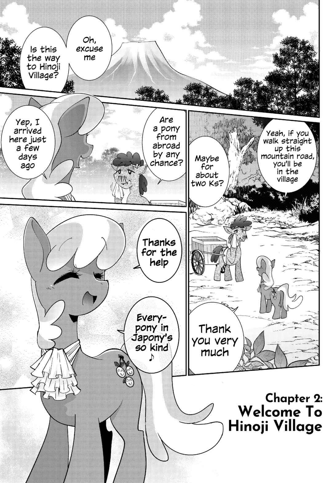 Page 2 Chapter 2 My Little Pony - PaPiPuPe Poniko! (Doujinshi)