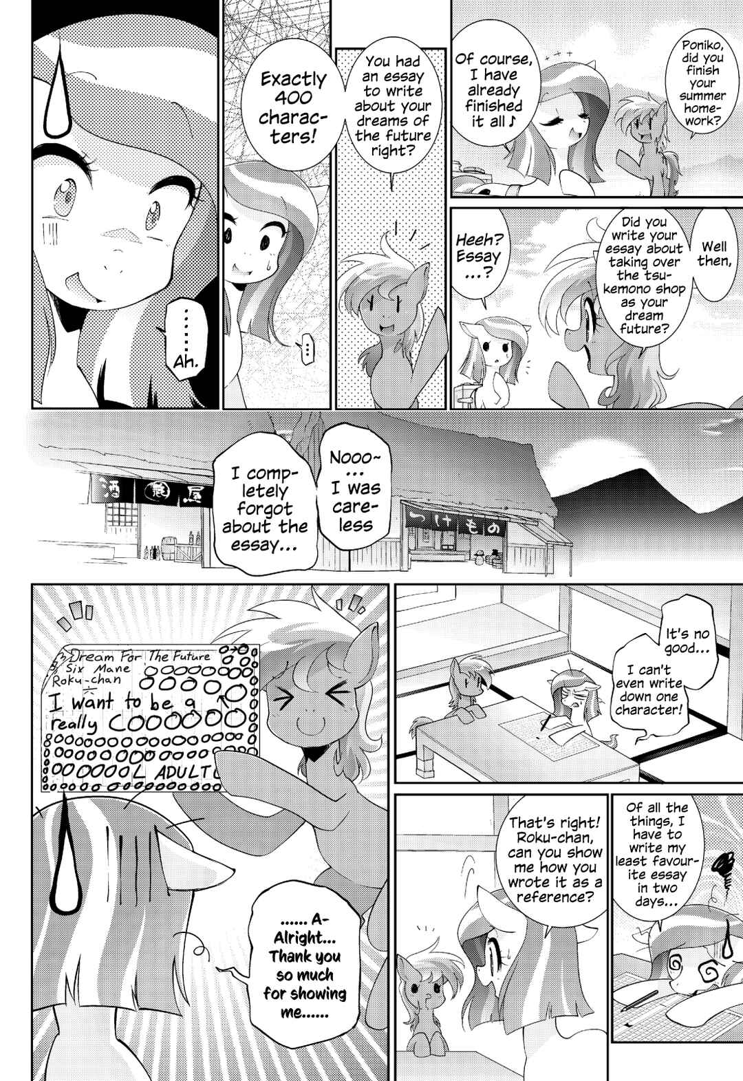 Page 8 Chapter 1 My Little Pony - PaPiPuPe Poniko! (Doujinshi)