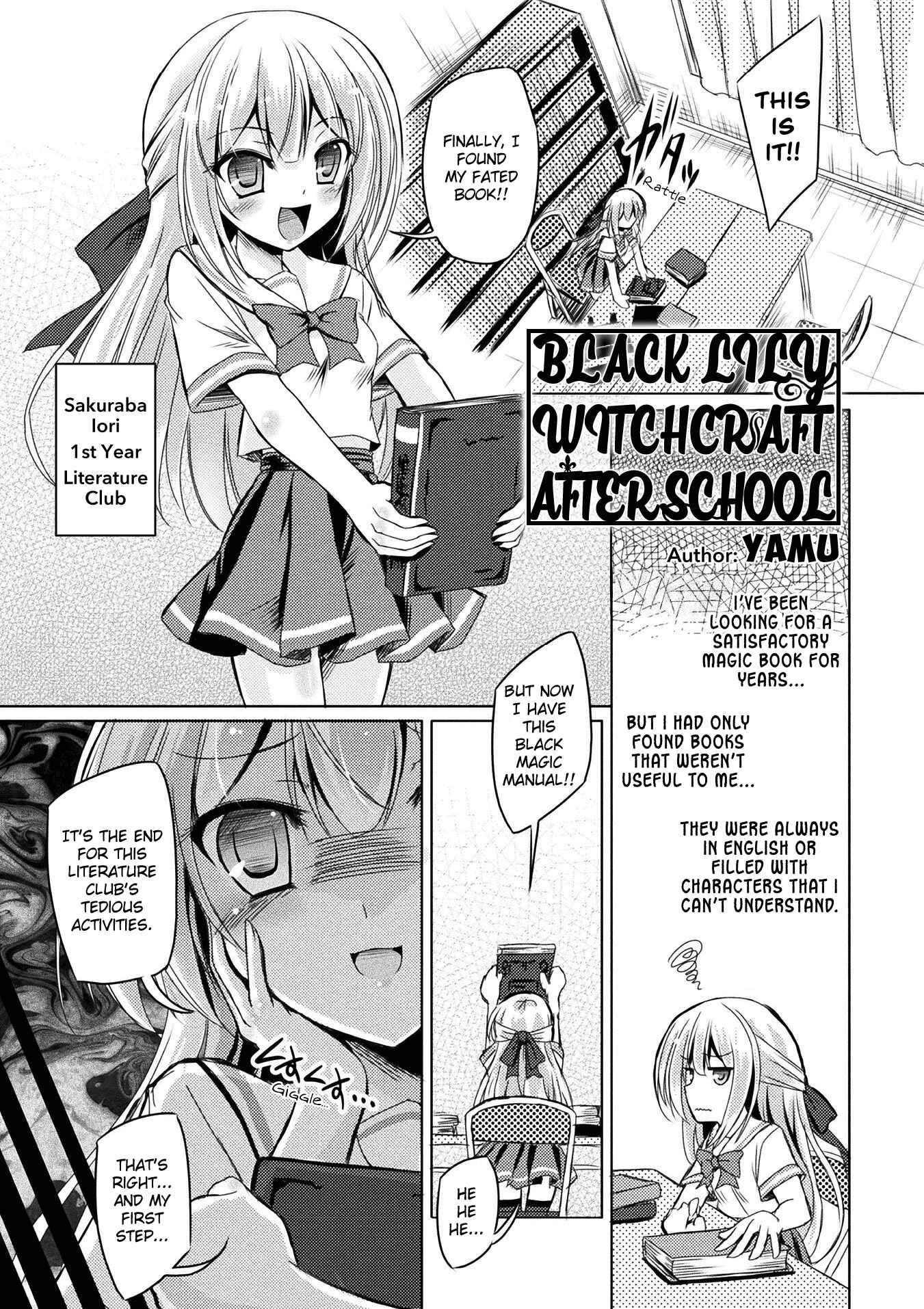 Page 1 Chapter Unknown_9552 Black Lily Witchcraft Afterschool