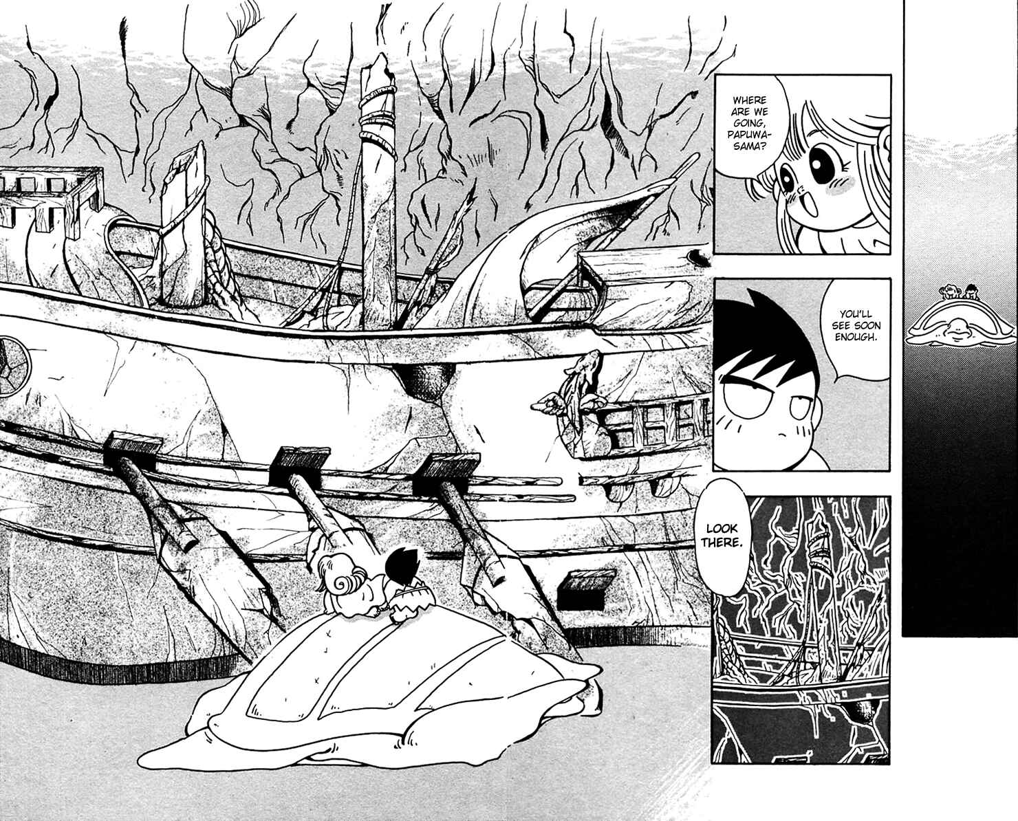 Page 25 Chapter 43 Nangoku Shounen Papuwa-kun