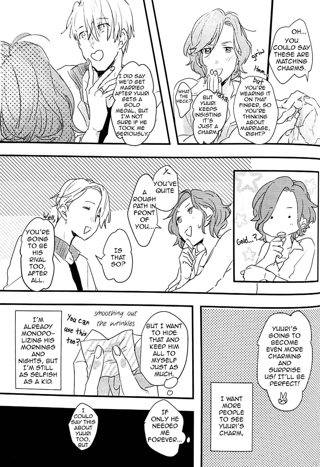 Page 22 Chapter Unknown_4ba9 Yuri!!! on Ice - Candy Wrapper Confetti (Doujinshi)