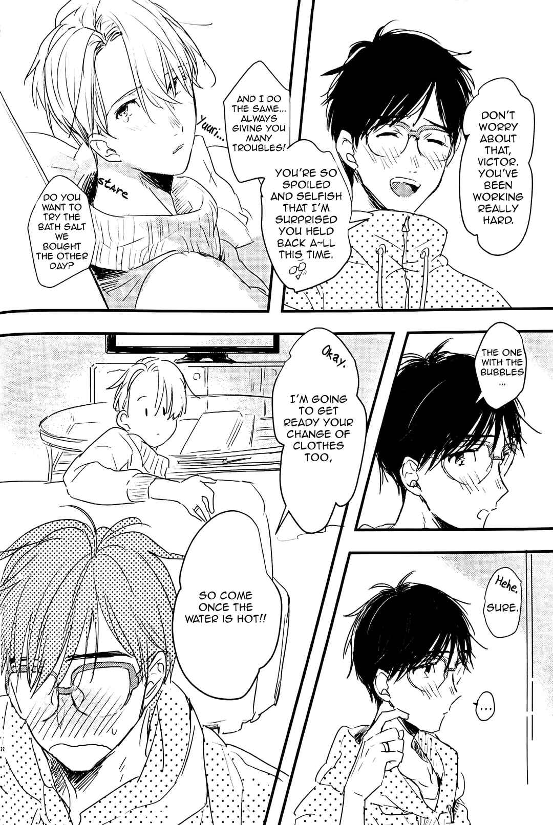 Page 27 Chapter Unknown_4ba9 Yuri!!! on Ice - Candy Wrapper Confetti (Doujinshi)