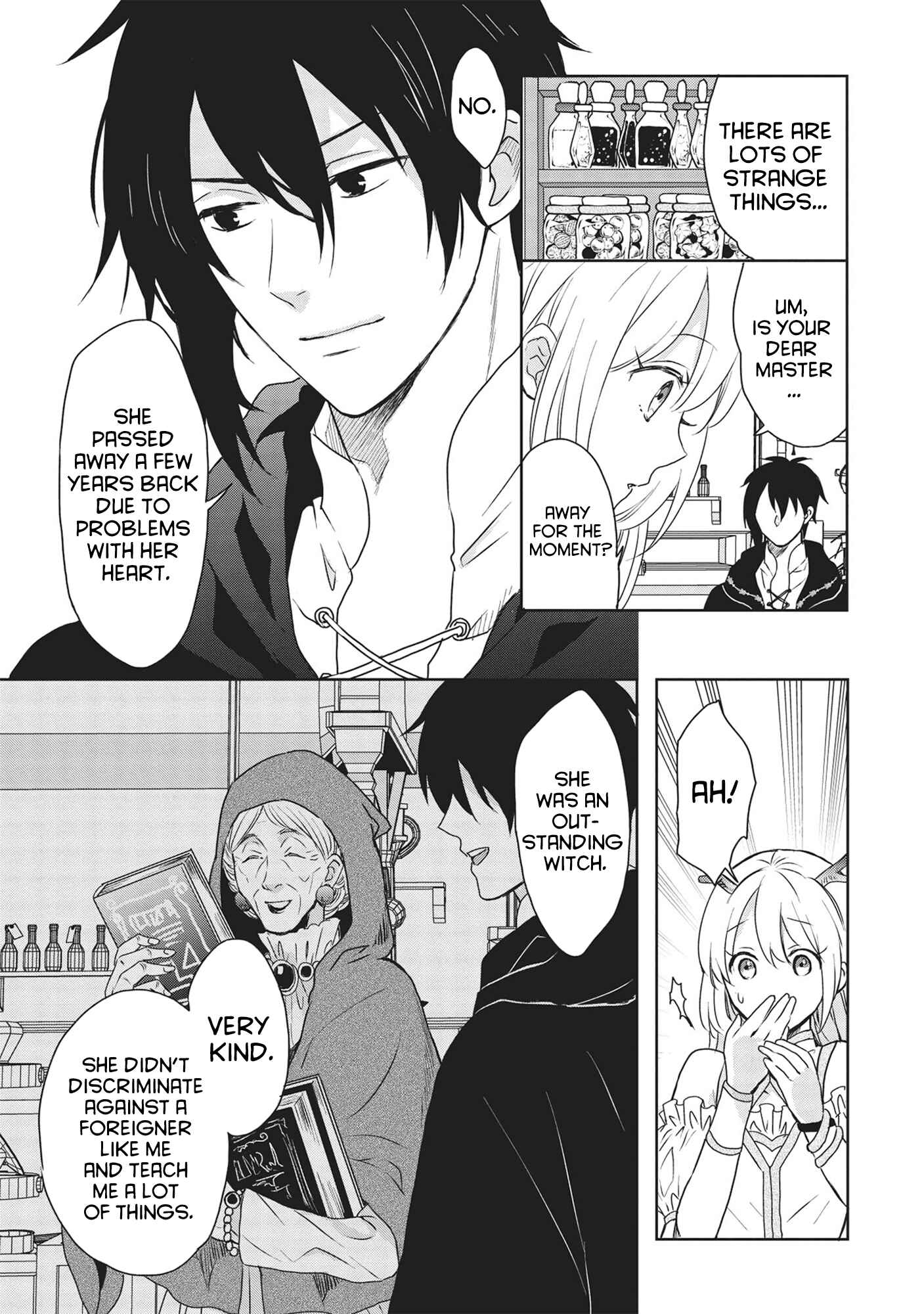Page 9 Chapter 2 Kuro no Kenja wa Kage wo Oru