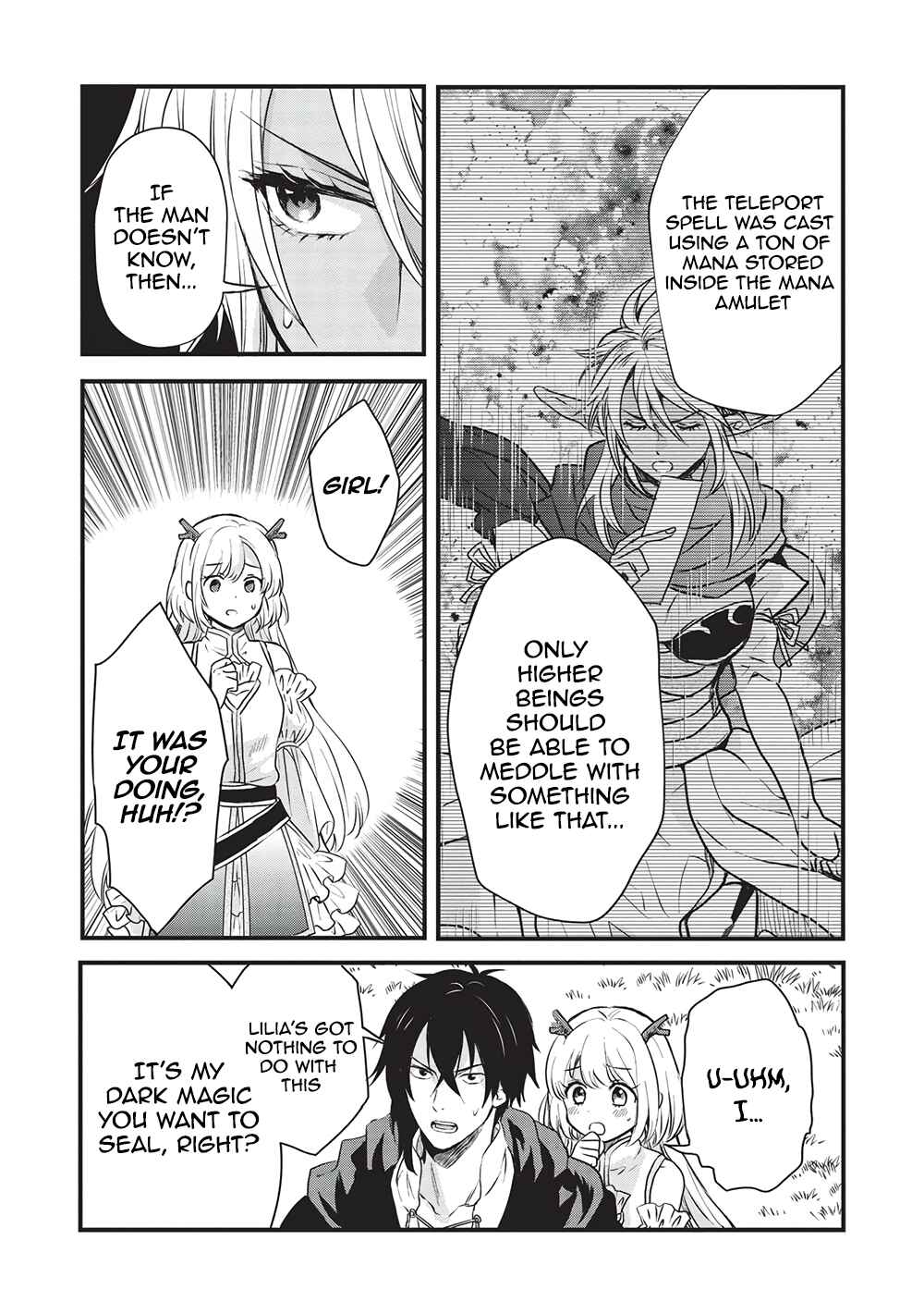 Page 4 Chapter 8 Kuro no Kenja wa Kage wo Oru
