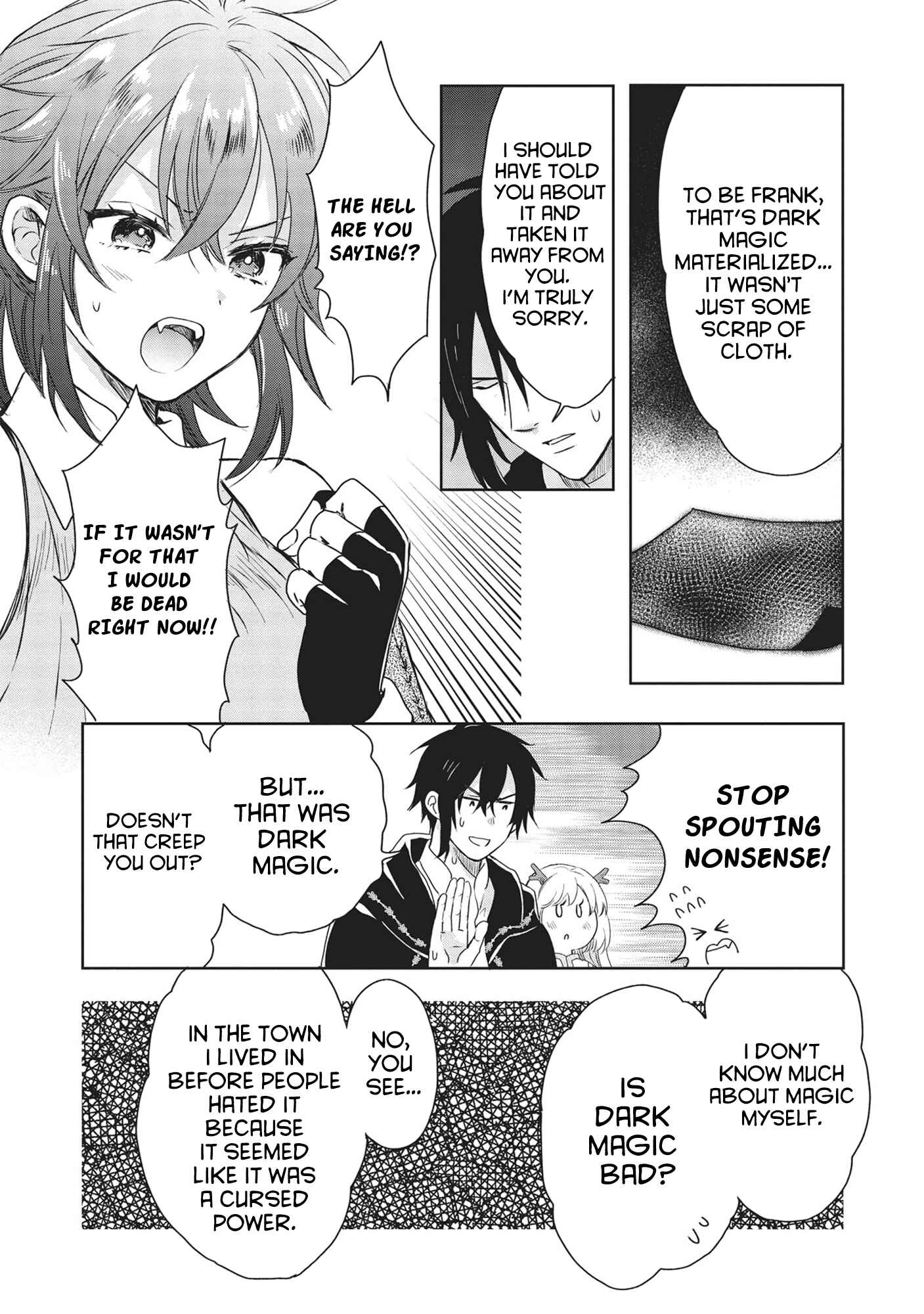 Page 12 Chapter 3 Kuro no Kenja wa Kage wo Oru