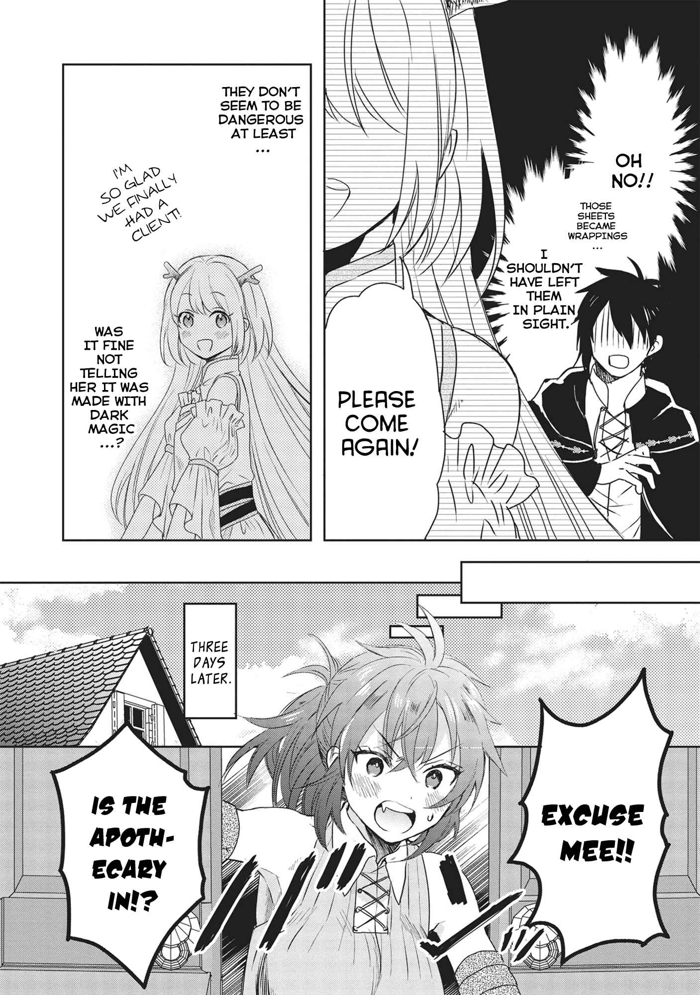 Page 8 Chapter 3 Kuro no Kenja wa Kage wo Oru