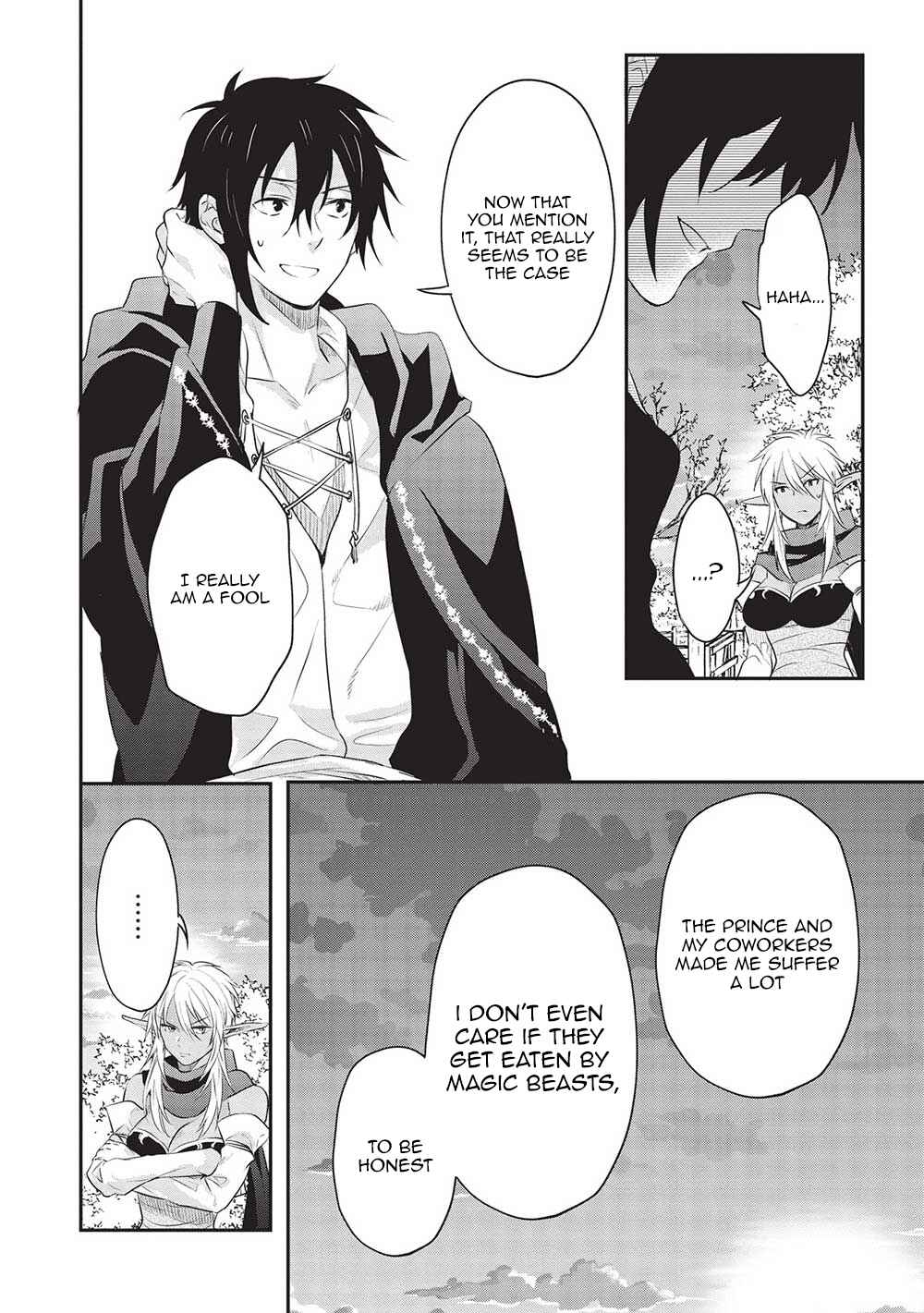 Page 4 Chapter 13 Kuro no Kenja wa Kage wo Oru