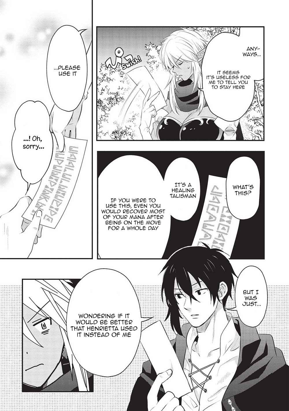 Page 7 Chapter 13 Kuro no Kenja wa Kage wo Oru