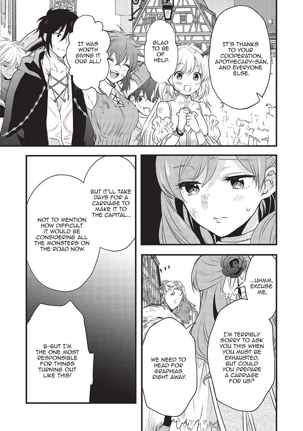 Page 13 Chapter 12 Kuro no Kenja wa Kage wo Oru
