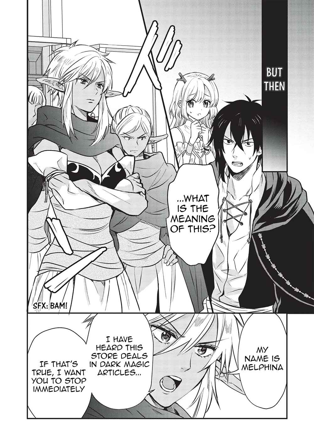 Page 8 Chapter 7 Kuro no Kenja wa Kage wo Oru