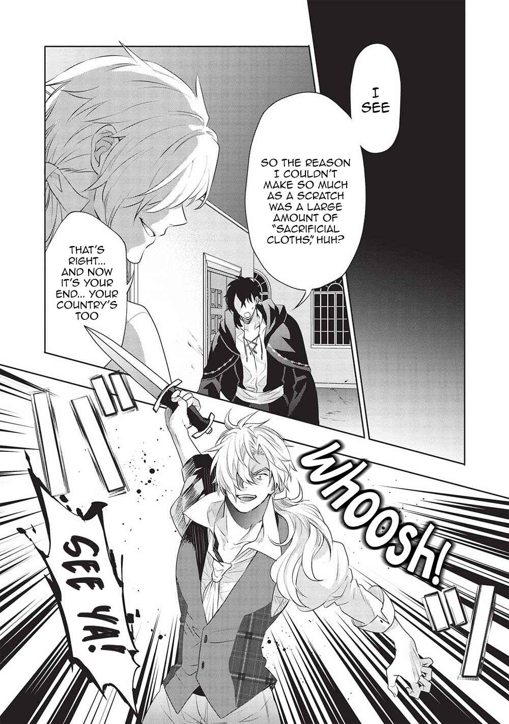 Page 1 Chapter 15 Kuro no Kenja wa Kage wo Oru