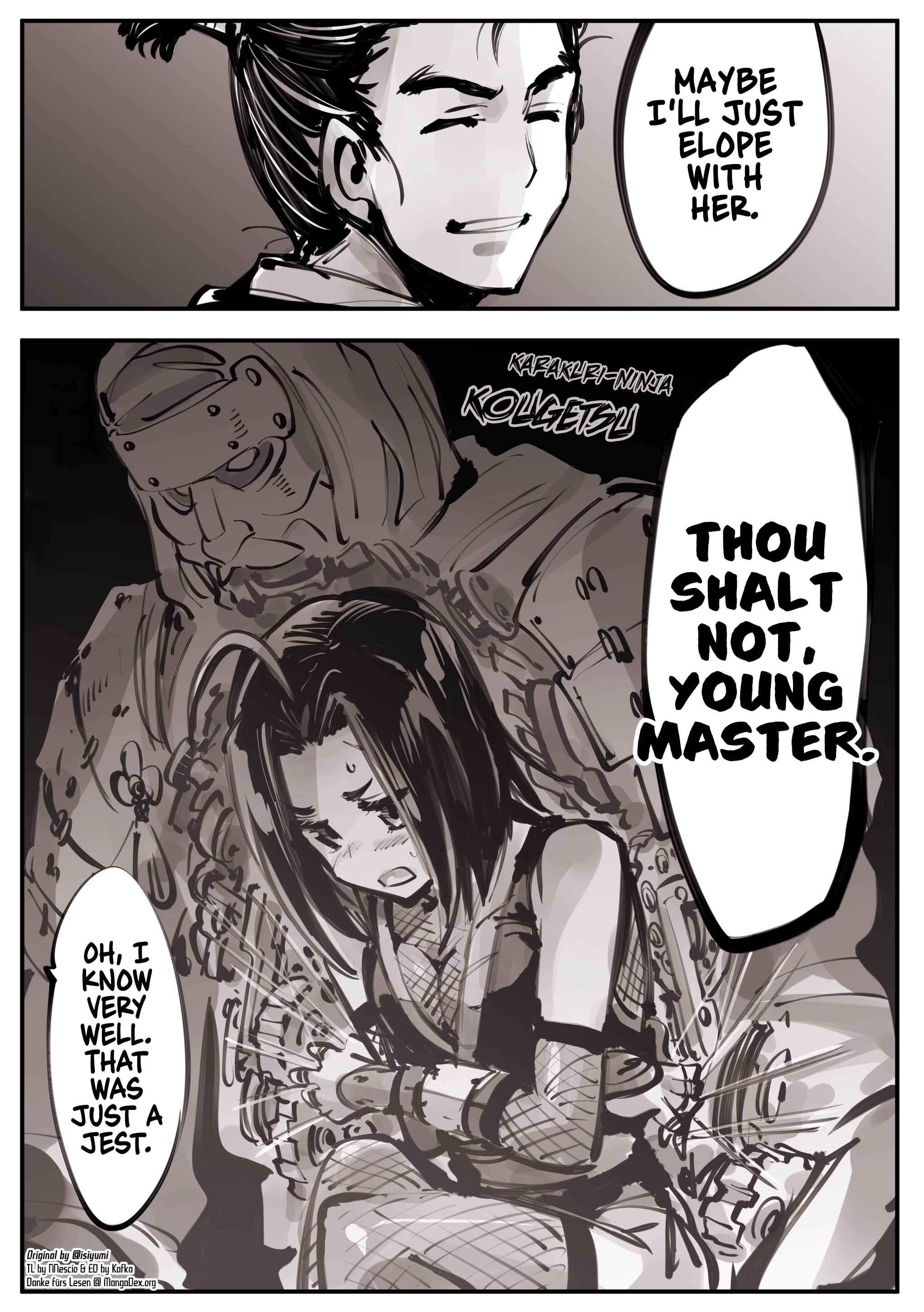 Page 4 Chapter 1 Puppet Ninja Kougetsu