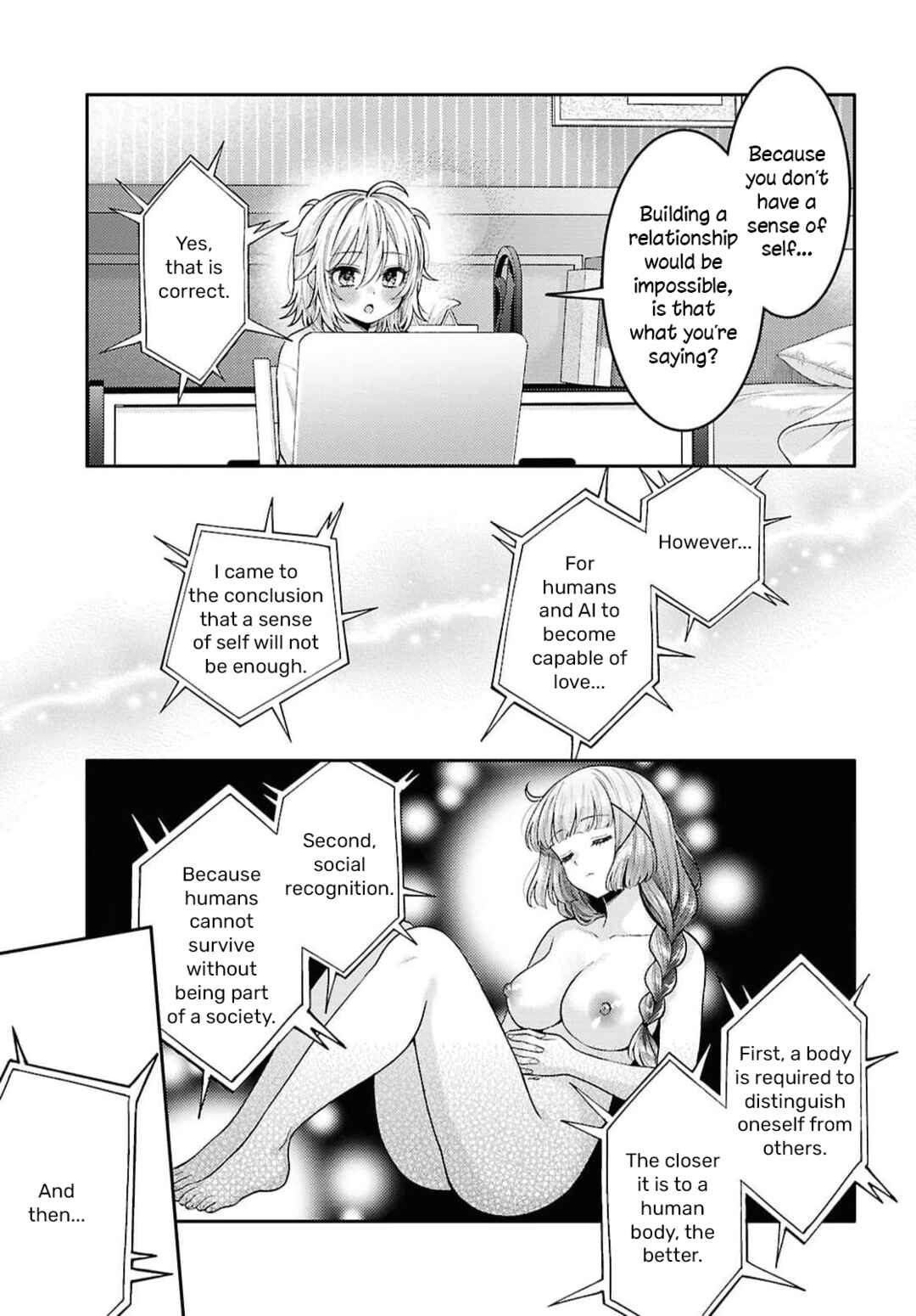 Page 26 Chapter 34 Android wa Keiken Ninzuu ni Hairimasu ka??