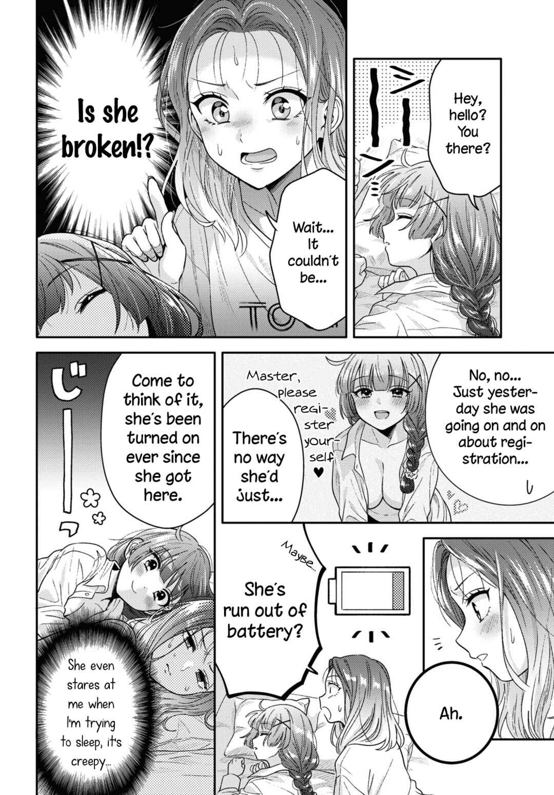 Page 6 Chapter 3 Android wa Keiken Ninzuu ni Hairimasu ka??