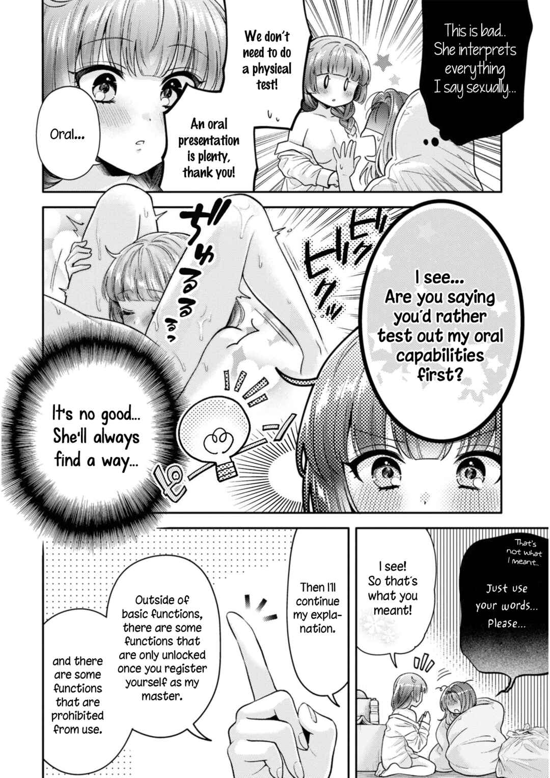 Page 8 Chapter 5.5 Android wa Keiken Ninzuu ni Hairimasu ka??