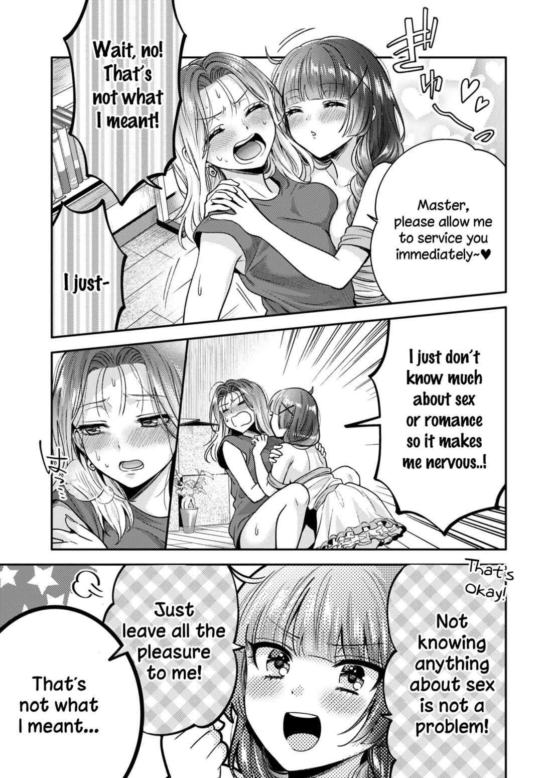 Page 11 Chapter 4 Android wa Keiken Ninzuu ni Hairimasu ka??