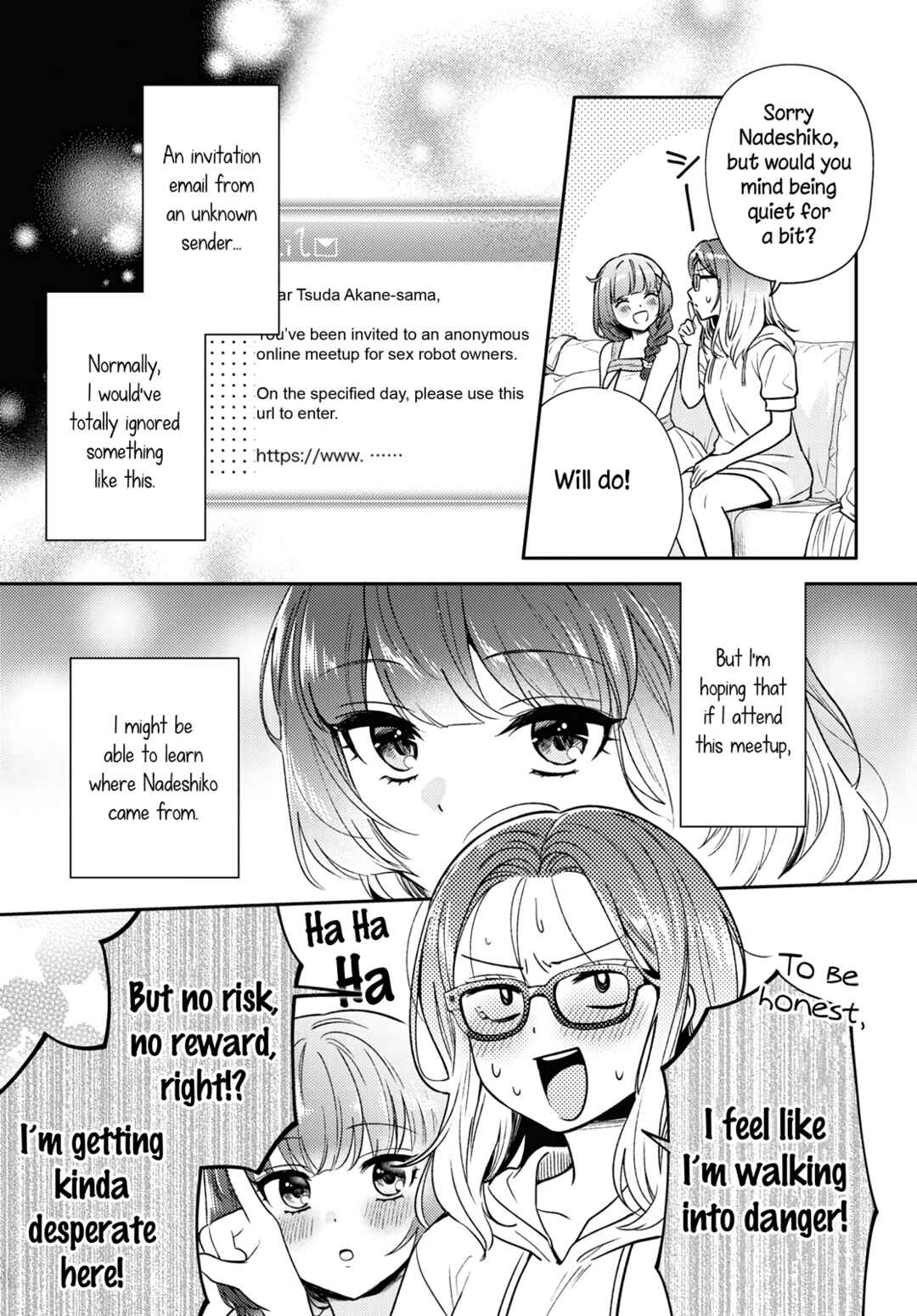 Page 3 Chapter 6 Android wa Keiken Ninzuu ni Hairimasu ka??