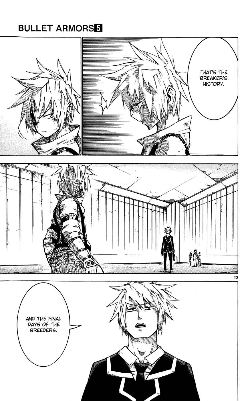 Page 23 Chapter 23 Bullet Armors
