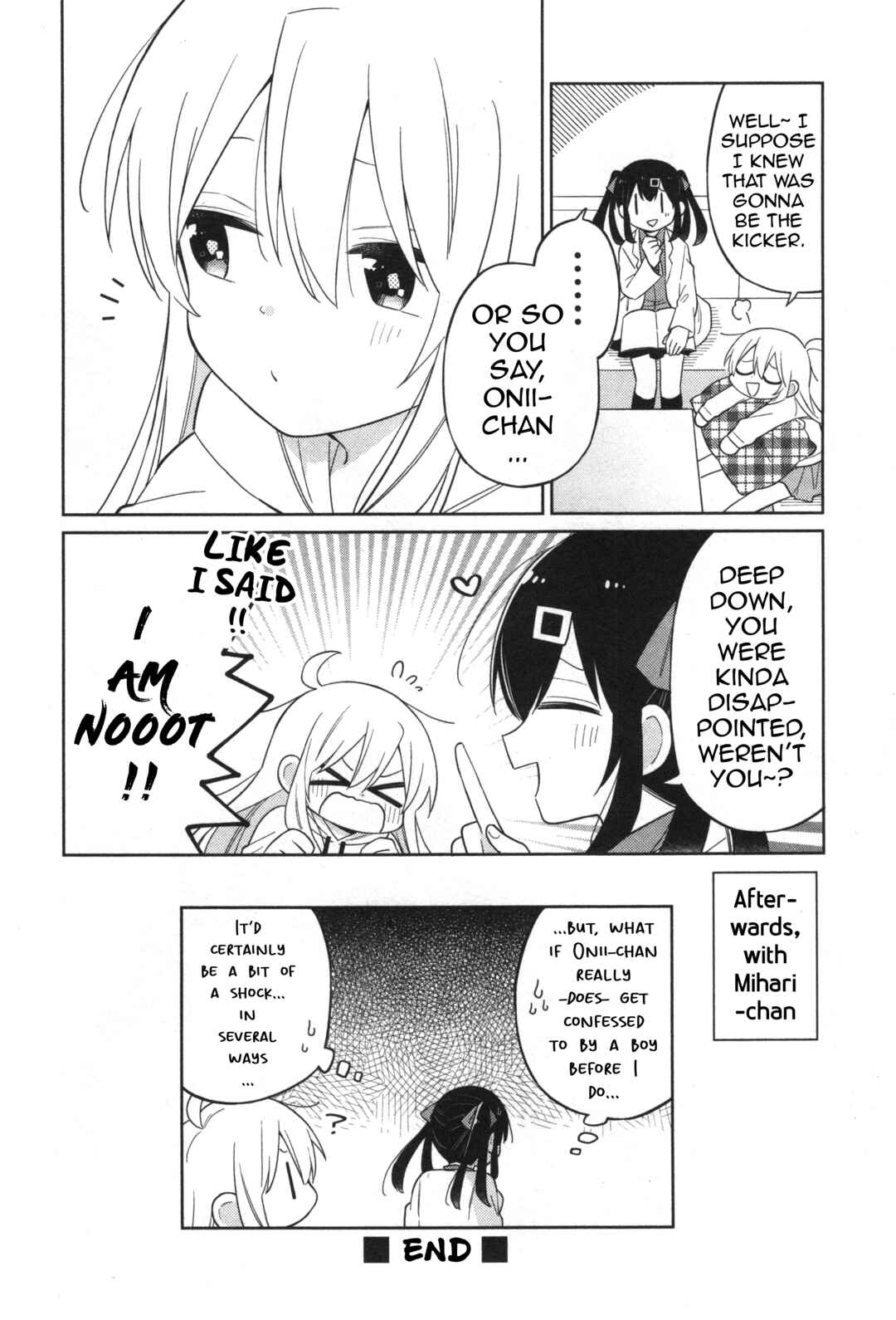 Page 12 Chapter 13 Onii-chan Is Done for! Official Anthology Comic