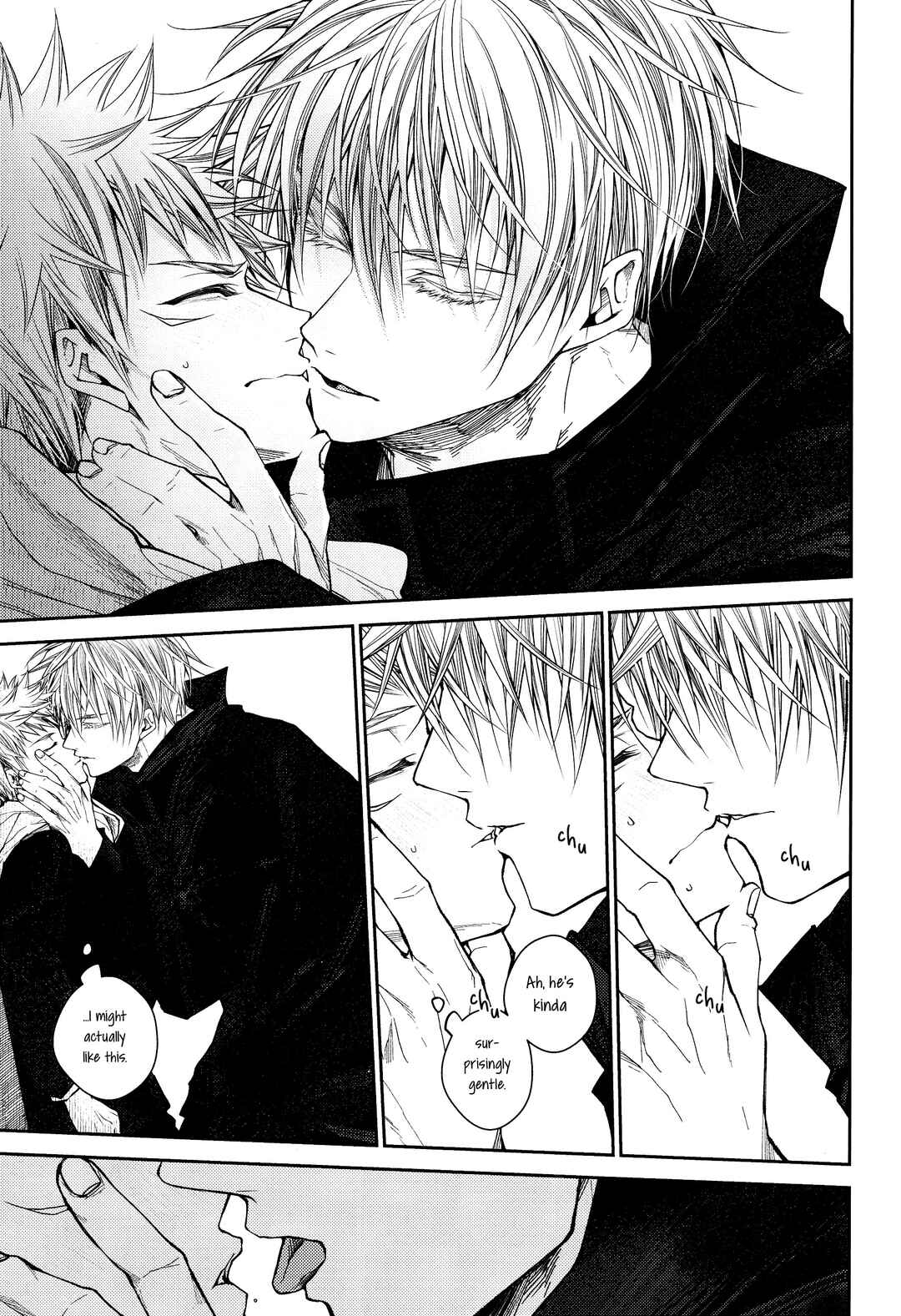 Page 12 Chapter Unknown_0a6a Jujutsu Kaisen - Kiss Me Tender Plus!! (Doujinshi)