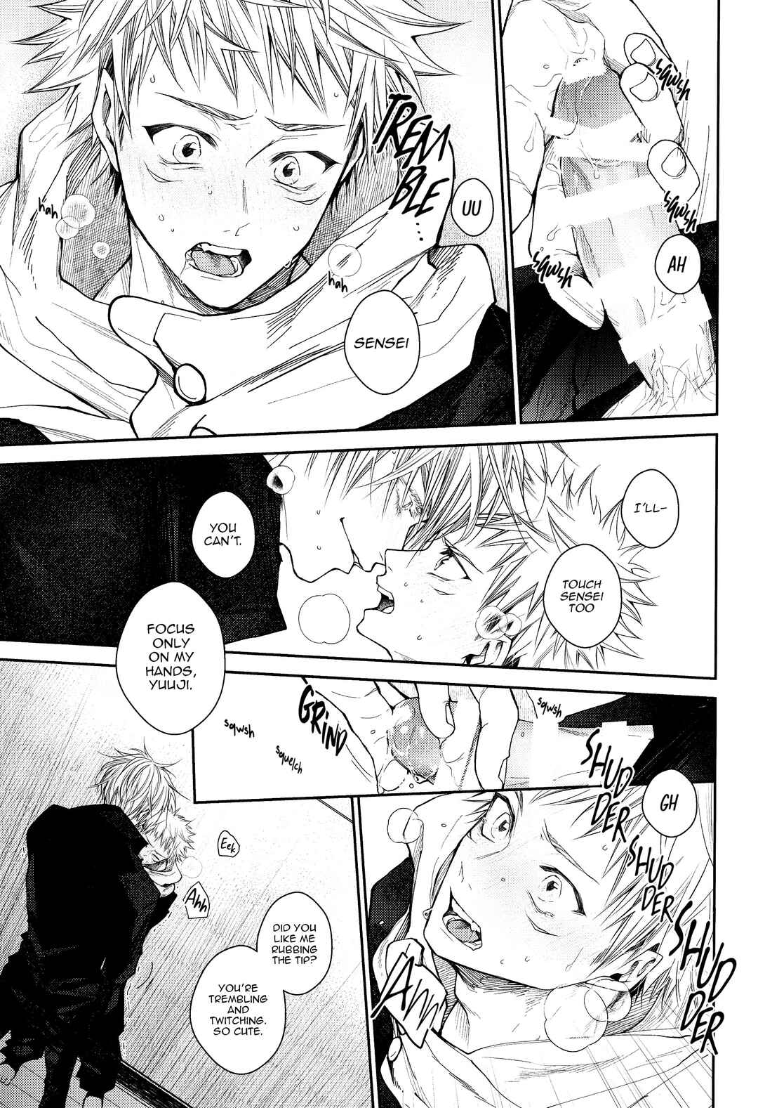 Page 18 Chapter Unknown_0a6a Jujutsu Kaisen - Kiss Me Tender Plus!! (Doujinshi)