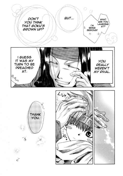 Page 34 Chapter 13 Saiyuki - As Far As I Can See, There Are Perfectly Clear Skies (Doujinshi)