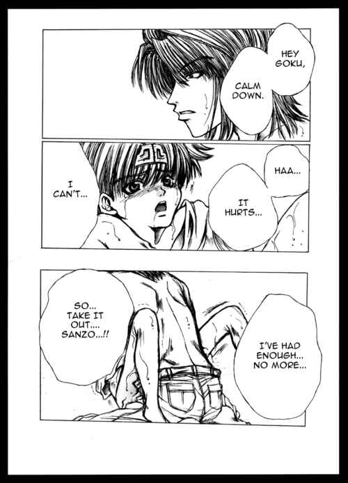 Page 12 Chapter 4 Saiyuki - As Far As I Can See, There Are Perfectly Clear Skies (Doujinshi)