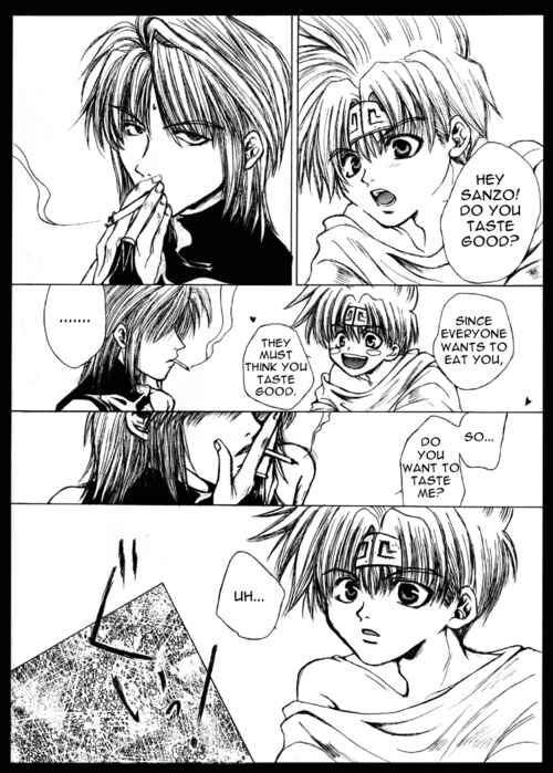 Page 2 Chapter 4 Saiyuki - As Far As I Can See, There Are Perfectly Clear Skies (Doujinshi)