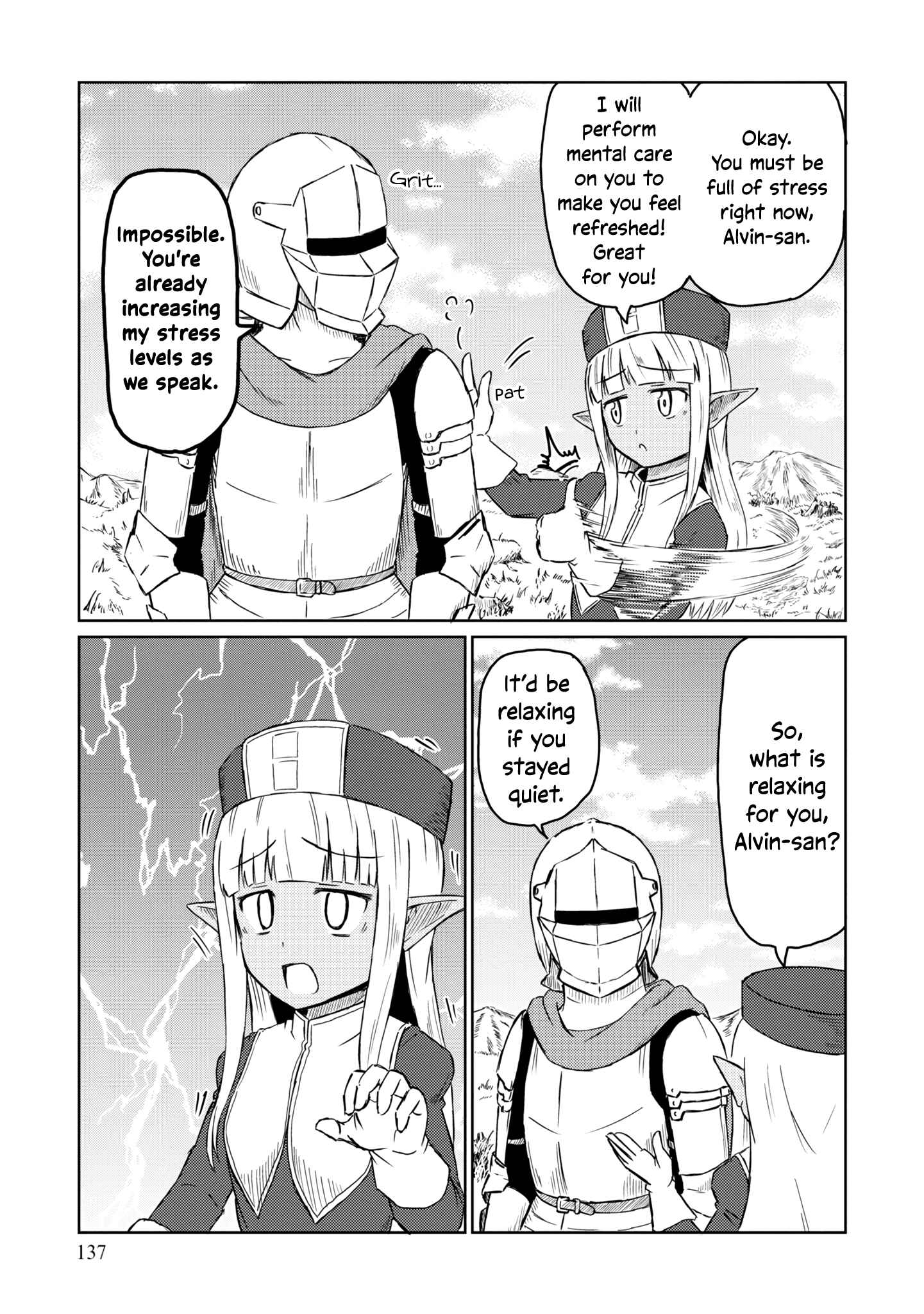 Page 4 Chapter 20.1 Kono Healer, Mendokusai